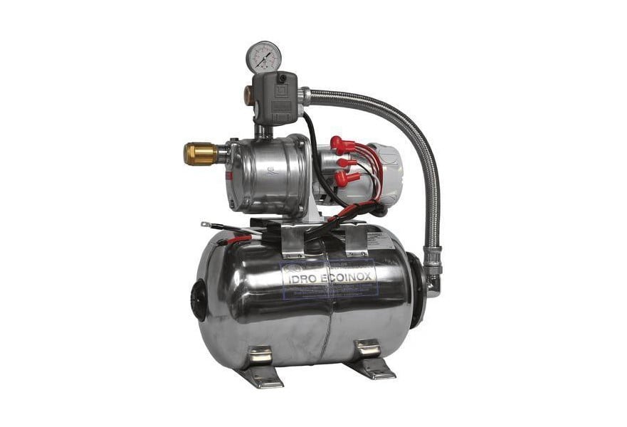 Pump IDRO ECOINOX 2 0.37 kW 24 V with 20 L tank water pressure system