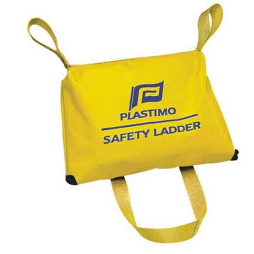 Ladder Yellow 4 Steps Length 32Cm X Width 18Cm X Height 30CmWith 2 Handles & Unfolds