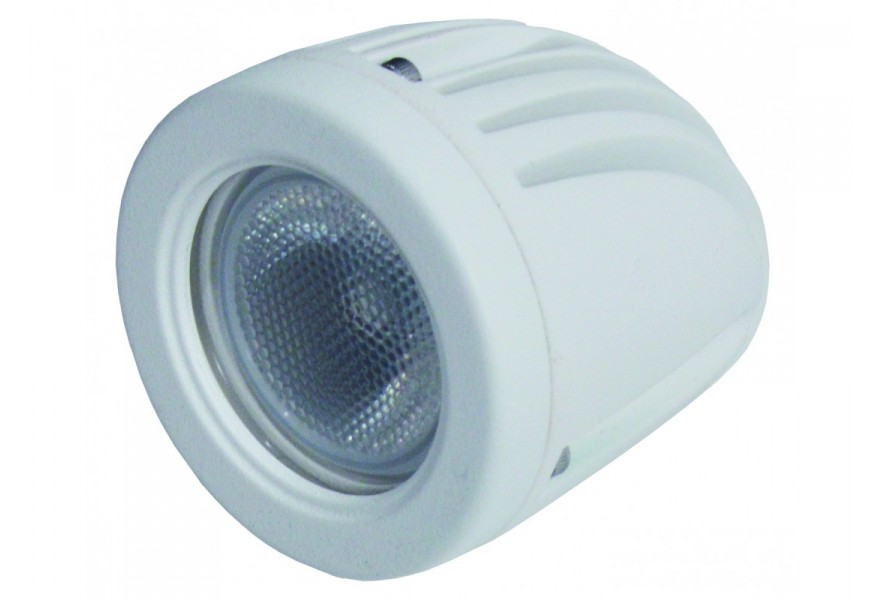 Light LED Mini Spreader White 12V10W round housing