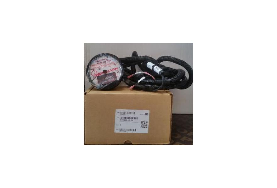 Gauge rpm/hour counter white with 5 m harness 12V (0-5000 rpm) Tacho cut-out Dia.100 mm  (Until Stock Lasts)