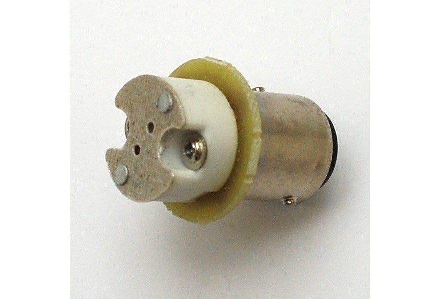 Light base adaptor Ba15D-G4 for retrofit LED bulbs