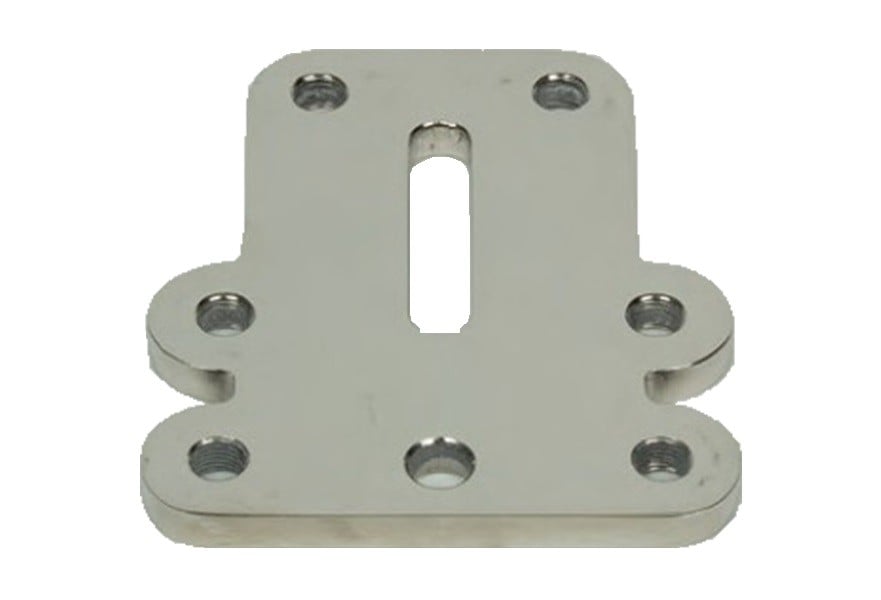 Plate for centre engine (X.376) SS316 for 06.01.0128 (to be used for 2 cylinder 3 engine application)