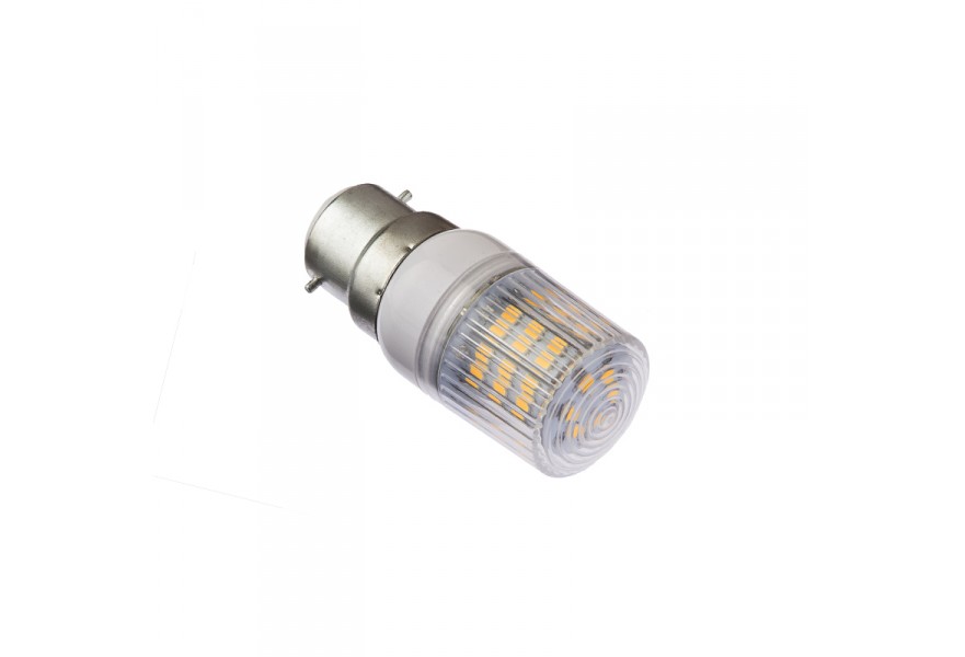 Bulb LED retrofit B22-L350-WW-LV 12-24v 2.6W warm White B22 base  (Until Stock Lasts)
