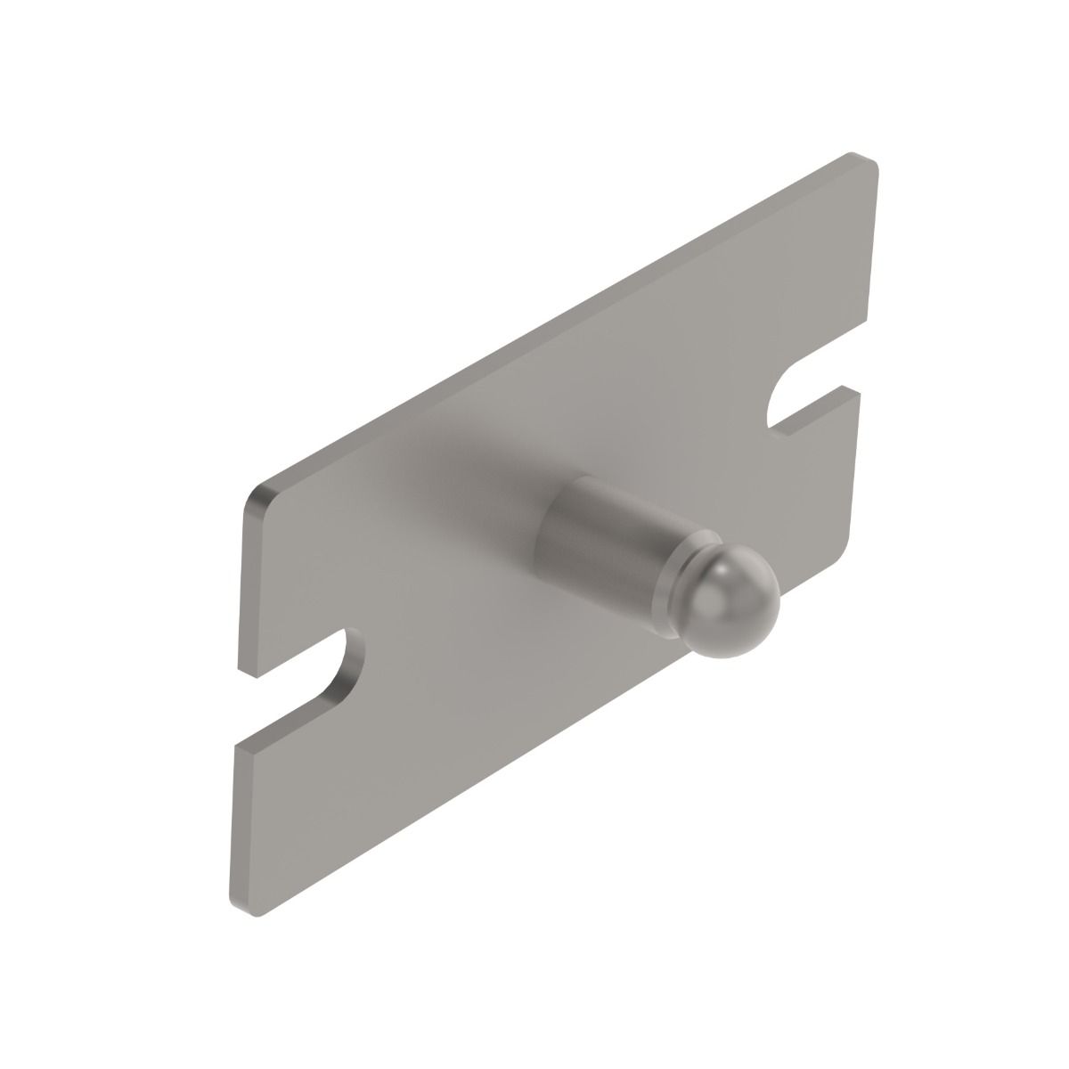 Surface mount metal male MC-SM5 screw fix clip suitable for MC-F5 and MC-F10