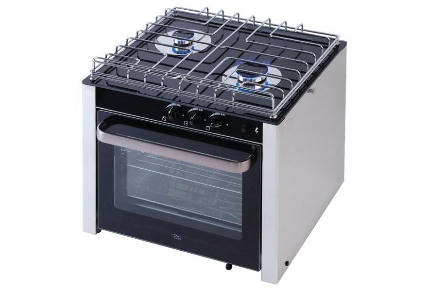 Cooker Gas 2 burners with oven 30 L