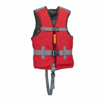 Lifejacket Bouy Aid Clubmaster 70N Grey 40 -60 Kg Medium<Br>With 2 Adjustable Straps Buckles