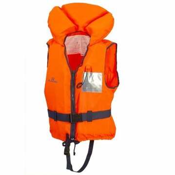 Lifejacket Foam Typhoon 100N Iso Large 70-90KgAdjustable Quick-Fit Crutch StrapWith Plastic Buckle
