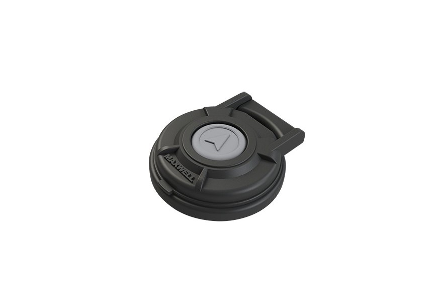 Foot Switch compact Black 12/24V 5A with cover Dia. 65 x 22H mm must be used with solenoid