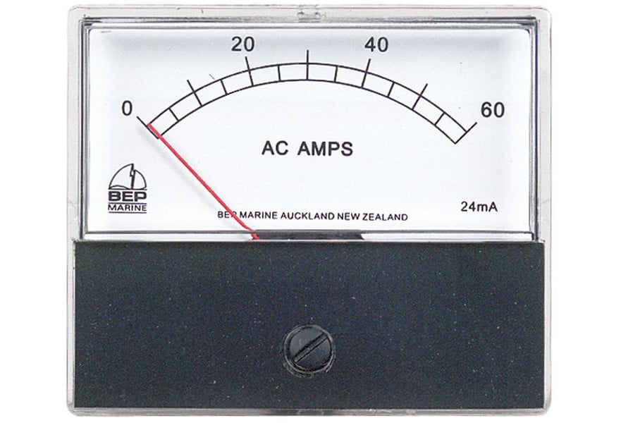 Voltmeter analog 0-60A AC  (Until Stock Lasts)