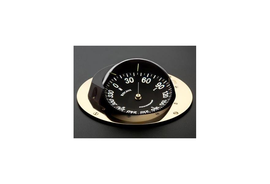 Compass SY-600LL flush mount 6 flat card dial 24V sailboat style lighting