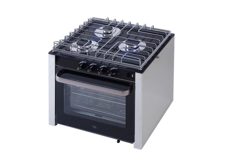 Cooker Gas 3 burners with oven 30 L
