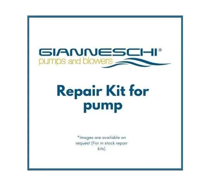 Kit repair KPQ1501 for PQ 15 24V includes scraper, paper gasket & brushes