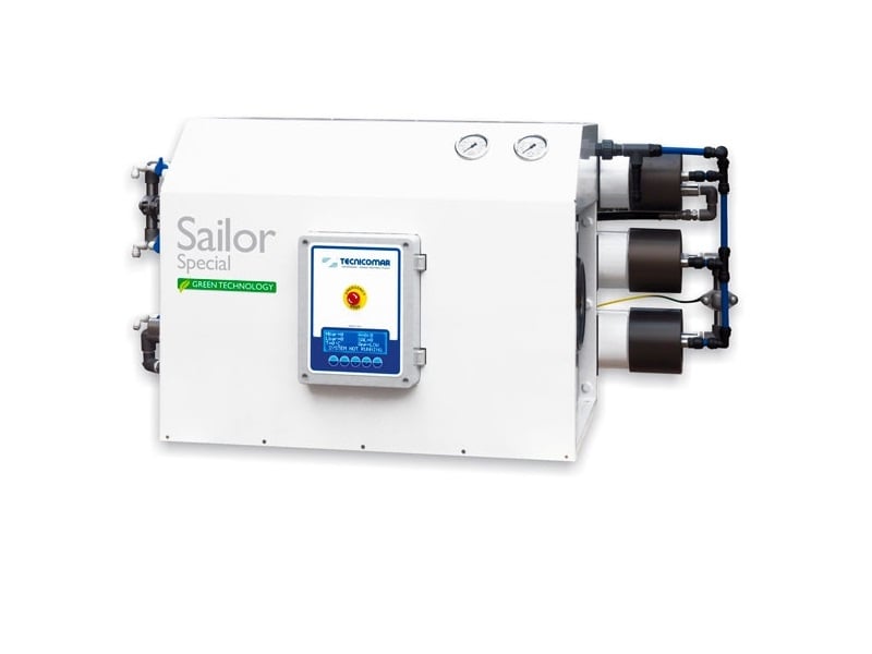 Watermaker Sailor S3/21 160lph 400V 50Hz 3ph 2.2KW with standard auto pressure regulator