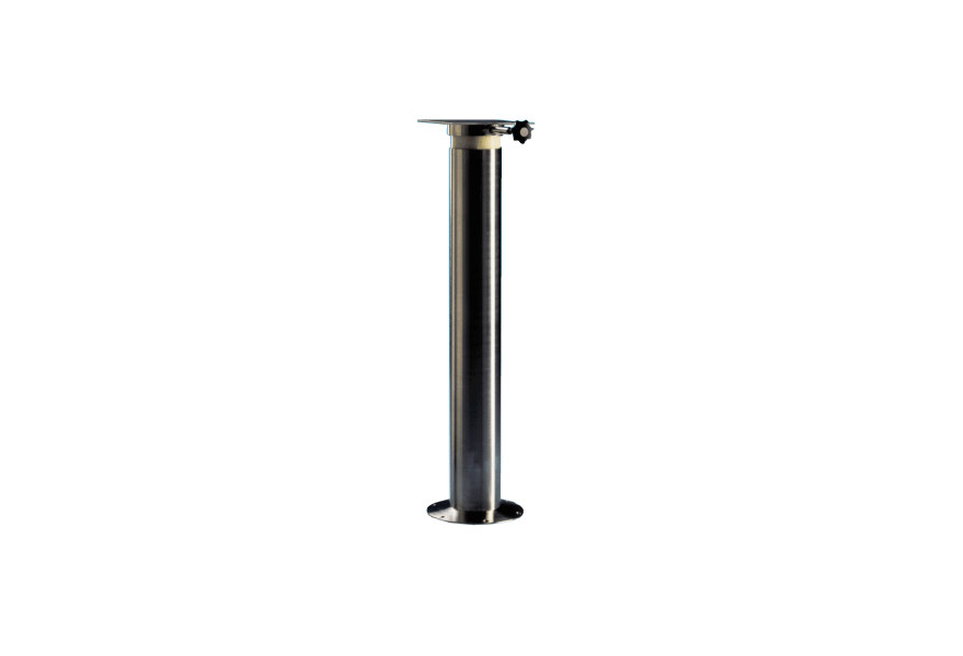 Pedestal 1000 mm SS304 fixed height with built-in brake rotation plate