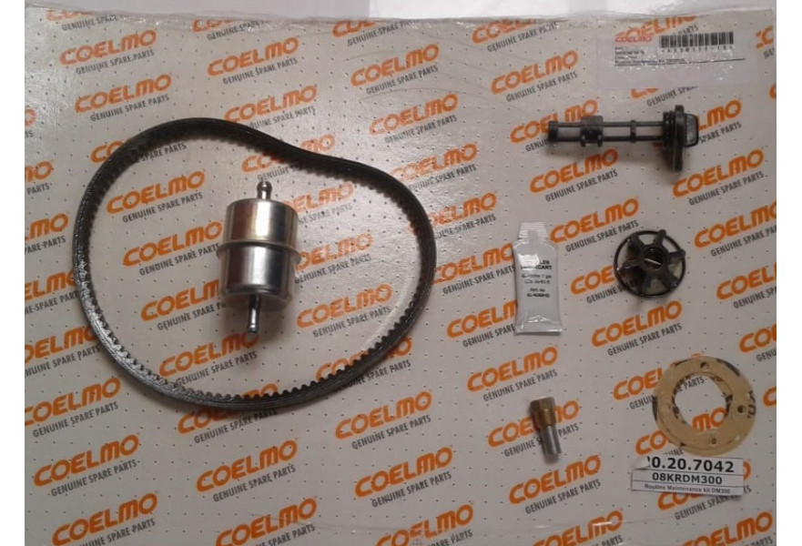 Kit for DM300 Generator (oil filter, fuel filter, V belt, sea water impeller and zinc anode) for Routine Maintenance