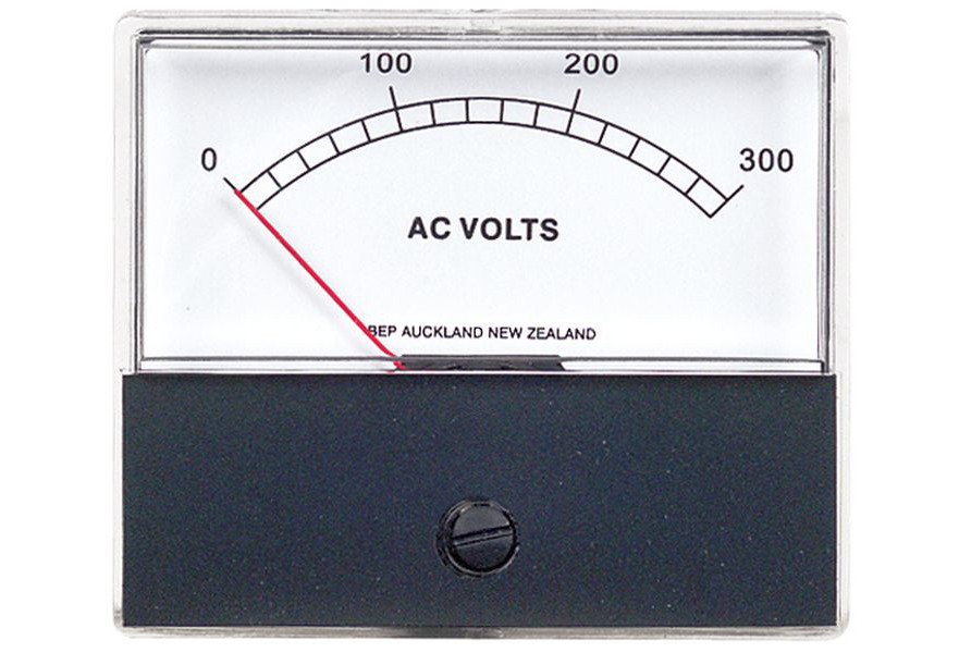 Voltmeter analog 0-150V AC