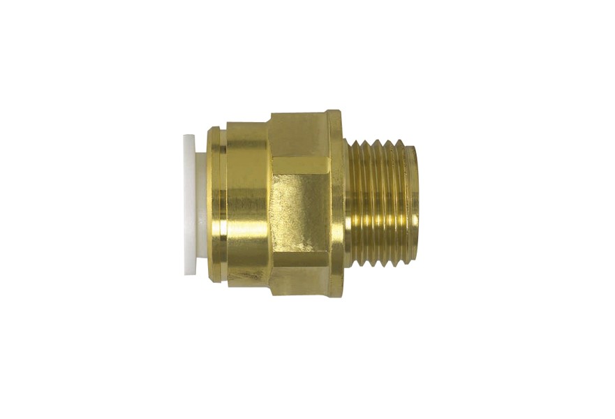 Coupler male 15 mm x 1/2