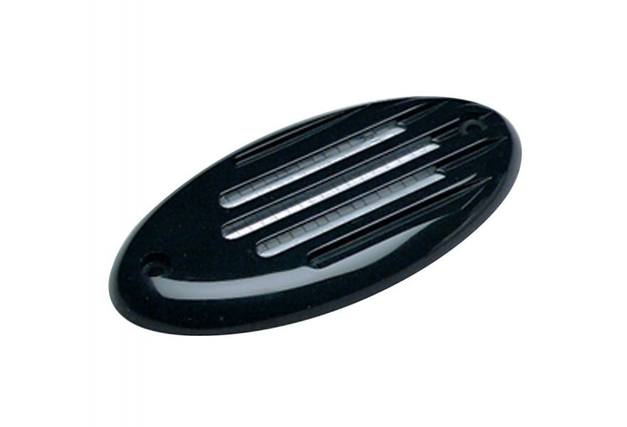 Horn grill Black screw-in type ABS