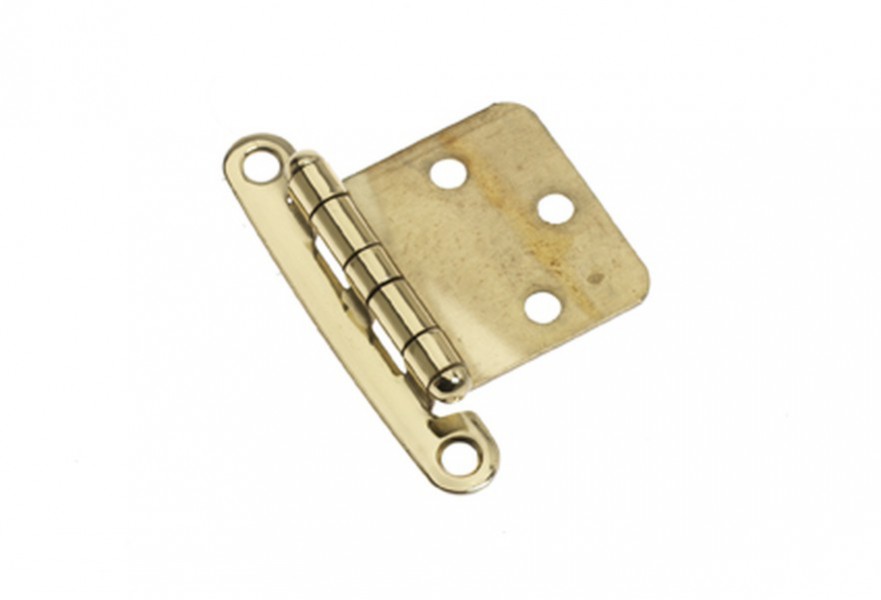 Hinge non mortise 65 x 46 mm Brass polished