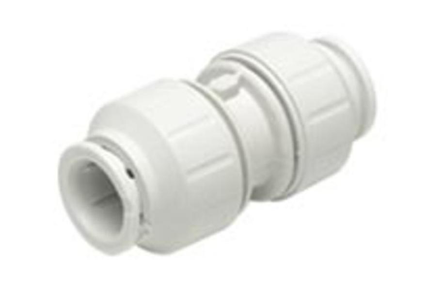 Connector straight equal 10 mm (plastic)