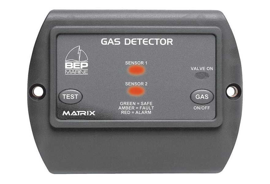 Gas detector 600-GDL 12/24V with pulse & hold circuit & hold circuit (LPG, petrol & CNG detection)