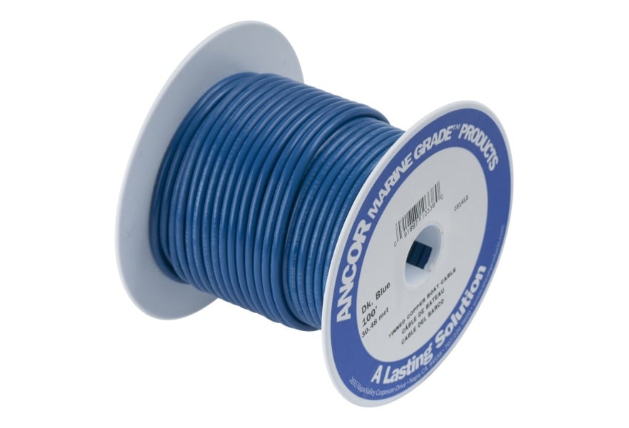 Cable 18 AWG 1000 ft dark Blue (0.8 mm2)
