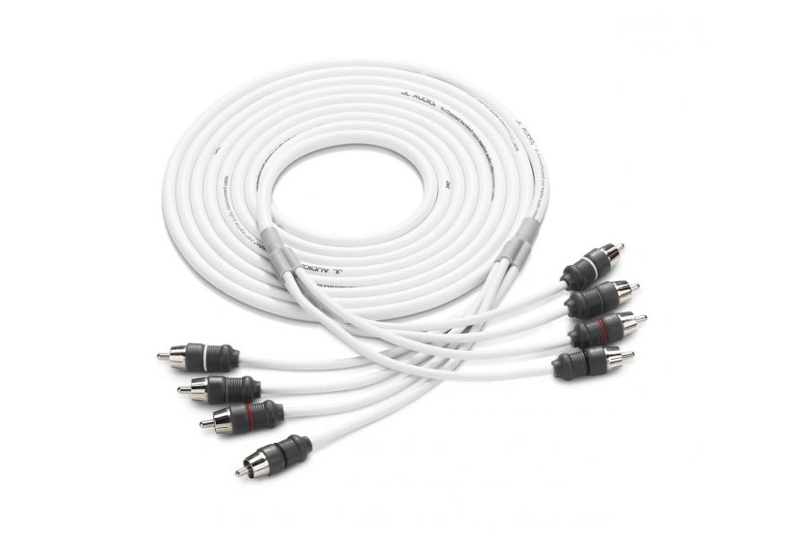 Cable-audio 4CH 12ft twisted pair with Brass connectors