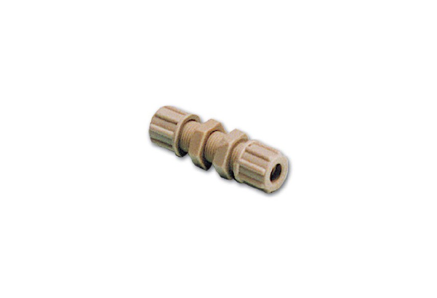 Fitting 6 mm straight bulkhead connector for wiper system