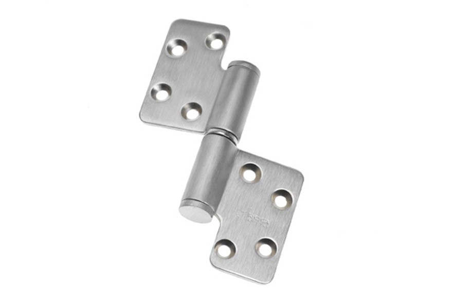 Hinge lift off 122 x 84 mm right hand SS316 dull brushed