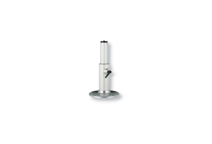 Table column powermatic 510-830mm adjustable height column Dia.100/76mm fixed base Dia.300mm