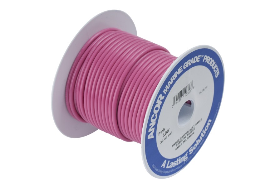 Cable 14 AWG 18ft Pink (2mm2)