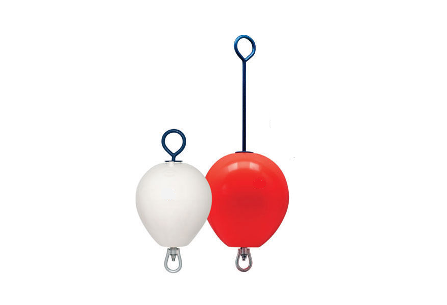 Mooring Buoy M30L-W inflatable Long Rod White Dia. 240 mm