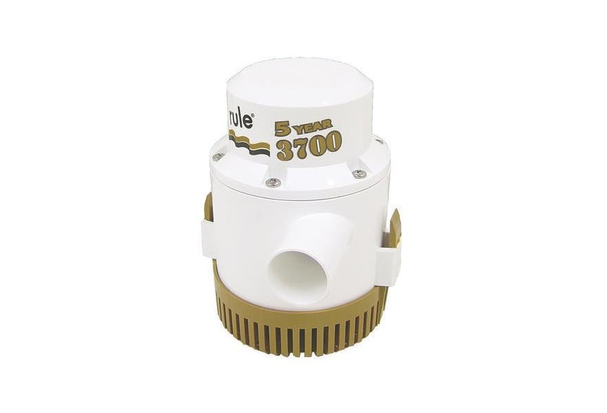 Pump bilge 3700 Gph 12V Gold series non automatic rule series with 5 years warranty