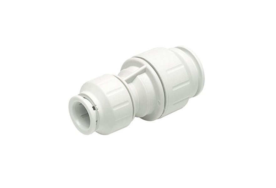 Connector straight reducer 22-15 mm (plastic)