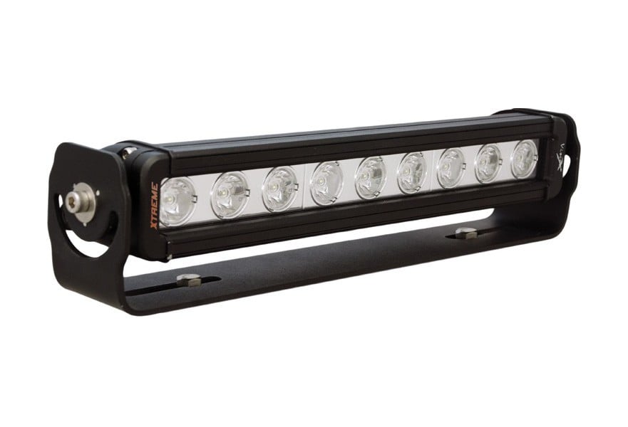Light Bar 9x5W LED Black Narrow Beam 9-32V Adjustable Trunnion