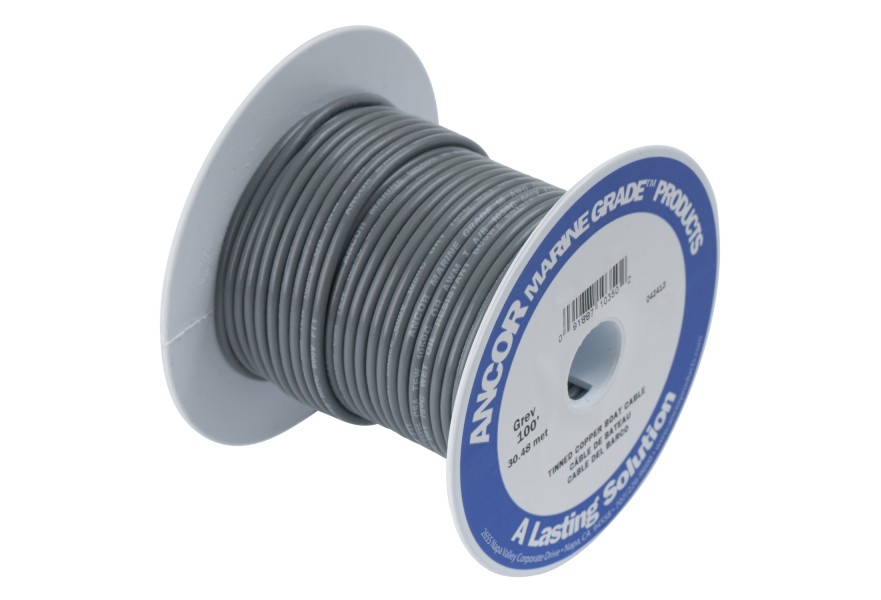 Cable 14 AWG 18ft Grey (2mm2)