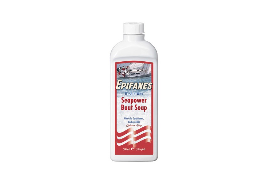 Soap Seapower Wash N Wax 500 ml
