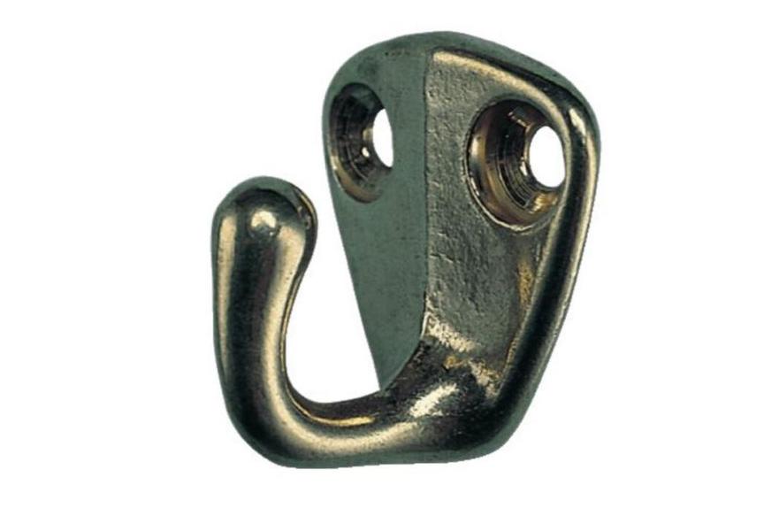 Hook awning chromed Brass