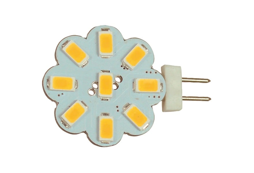 Bulb LED retrofit G4-XP09-WW-SP 12-24V 1.6W GU4 base with side pin (premium series)