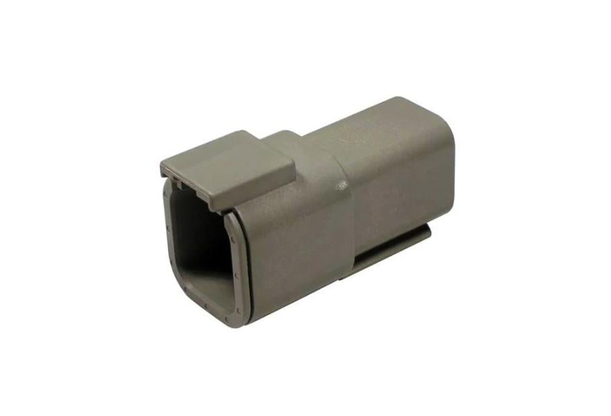 Kit receptacle DTM 6 cavity Deutsch connector for 20-24 AWG wire Kits contains housing only. (pack of 5pc)
