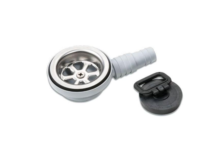 Kit sink waste 90 deg for sinks with 20mm and 25mm outlets