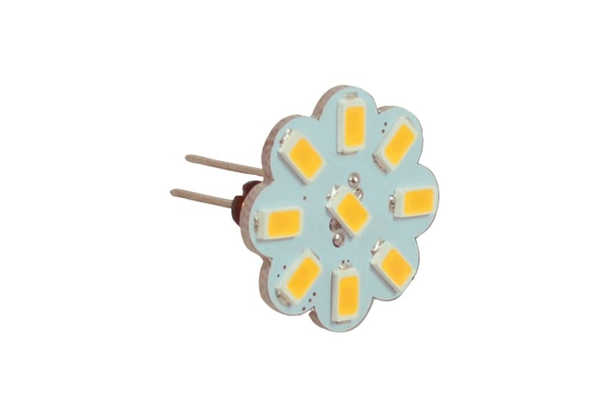 Bulb LED retrofit G4-XP09-WW-LBP 12-24V 1.6W GU4 base with back pin (premium series)