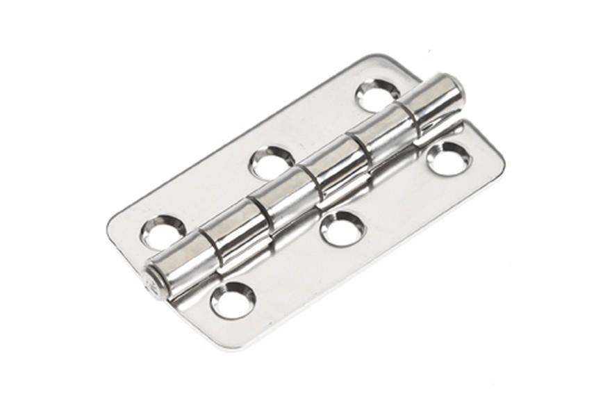 Hinge butt 75 x 42 mm SS316 electro polished