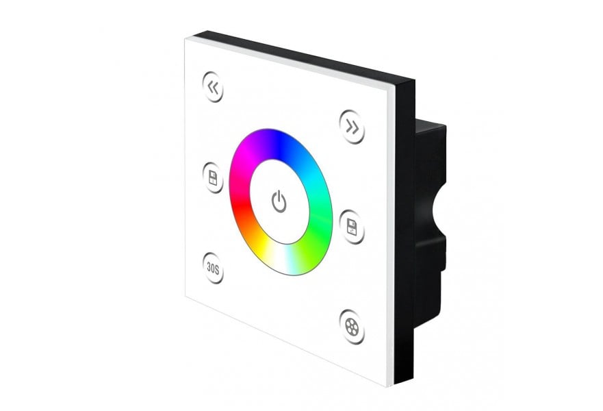 Dimmer wall panel mount RGB 230V for 3 channels