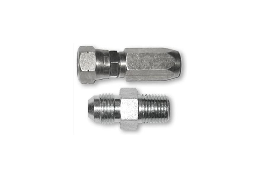 Connector set G1/4 for Dia. 8 mm flexible hydraulic hose