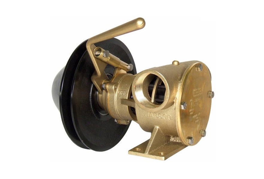 Pump clutch manual 51 Gpm 1-1/2 NPT A & B pulley belt suitable for bilge & deckwash application