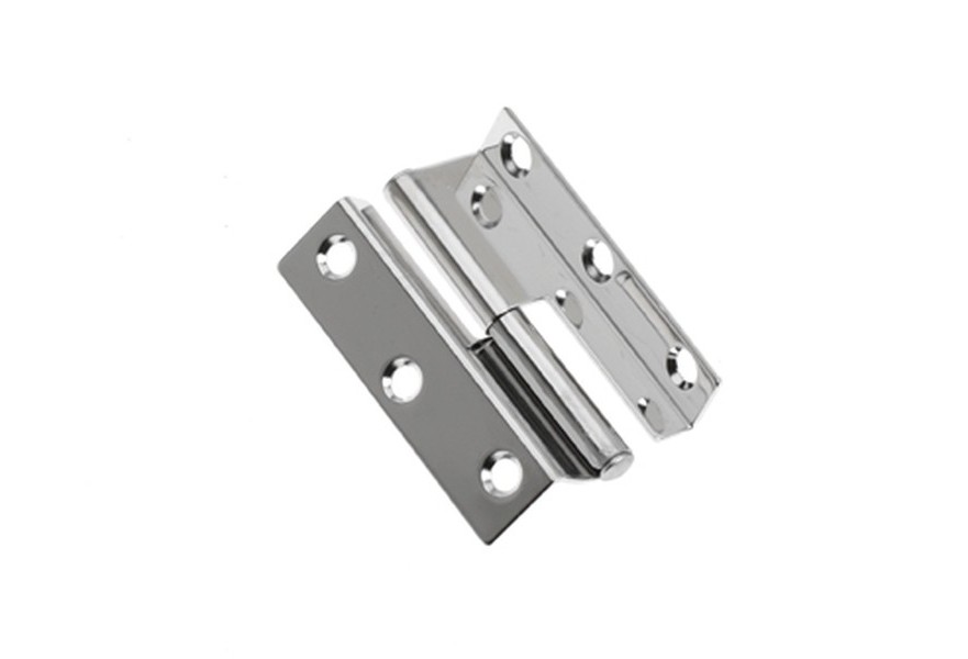 Hinge lift off 55 x 32 mm SS304 right hand electro polished