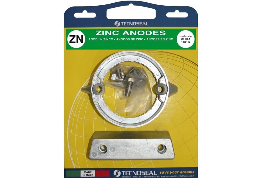 Anode kit Zn 1.6 Kg for Volvo duo -prop 290 (screws included)