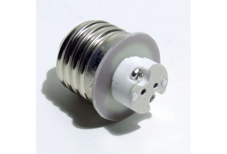 Light base adaptor ADAPT-E27-G4 for retrofit LED bulbs