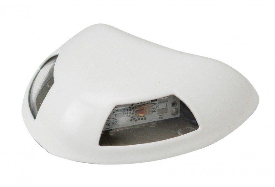 Navigation bicolour 12V LED white horizontal mount stealth series light